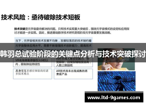 韩羽总试验阶段的关键点分析与技术突破探讨