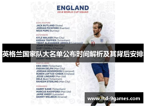 英格兰国家队大名单公布时间解析及其背后安排 英格兰国家队大名单公布时间解析及其背后安排
