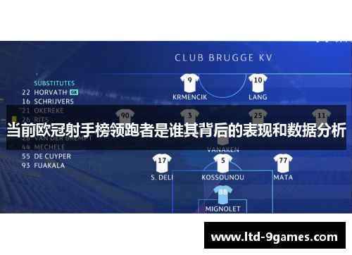 当前欧冠射手榜领跑者是谁其背后的表现和数据分析